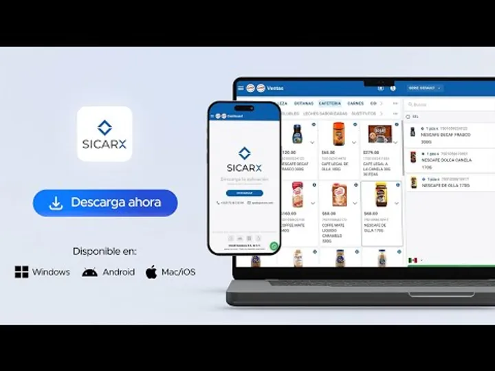 Descarga SICAR X en tus dispositivos