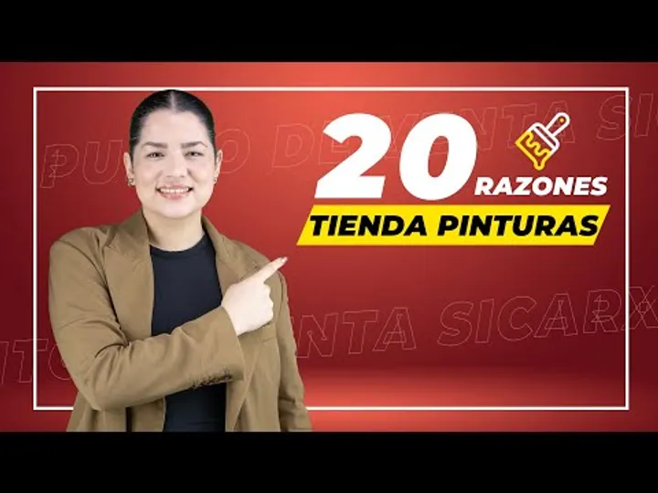 20 razones para tu tienda de pinturas