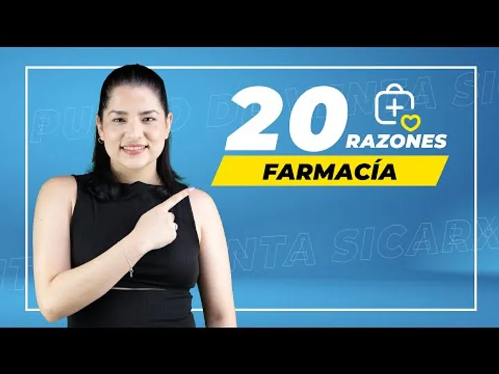 20 razones para elegir SICAR en tu farmacia