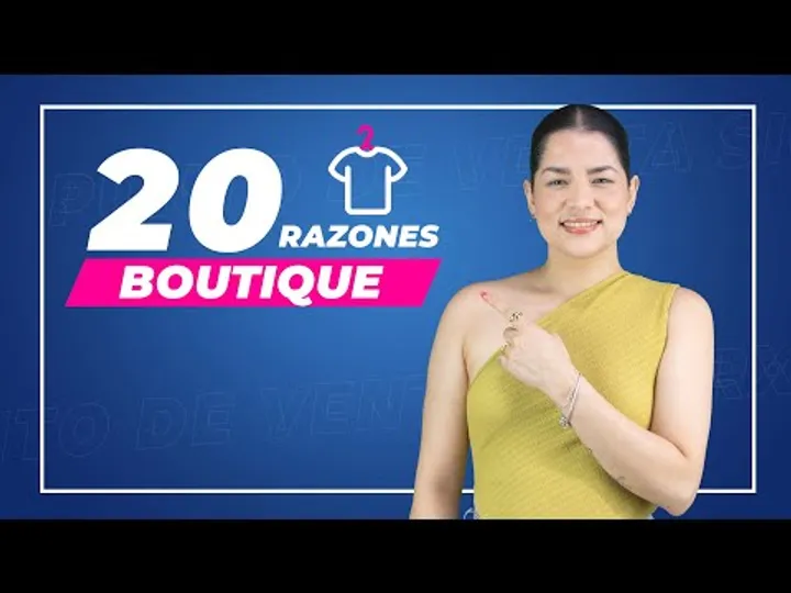 20 razones para elegir SICAR Boutique